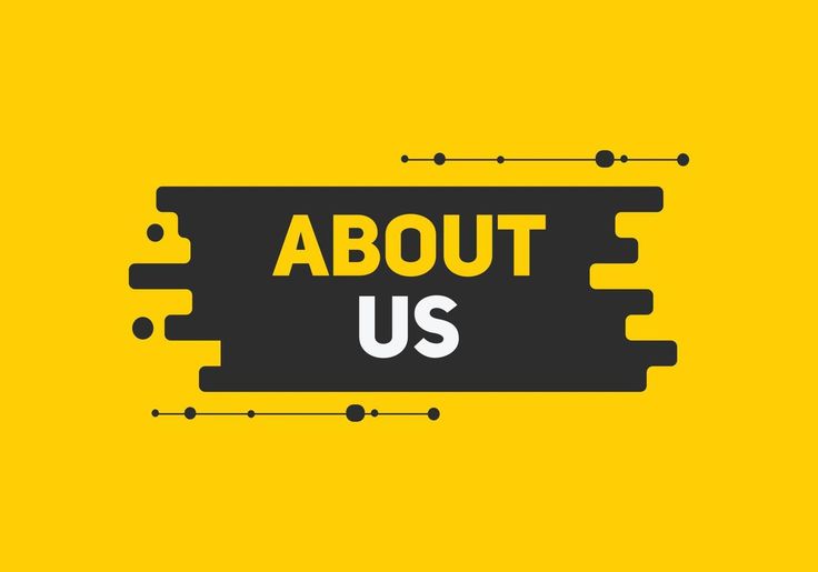 download about us text web button template banner for free